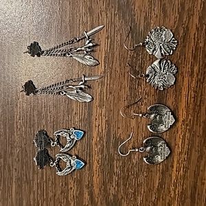 Harley-Davidson earrings